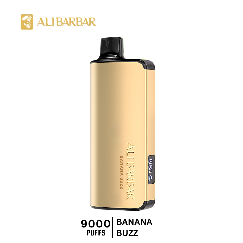 ALIBARBAR INGOT 9000 Puffs Banana Buzz