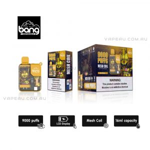 BANG Vape 9000 Puffs Peach Mango