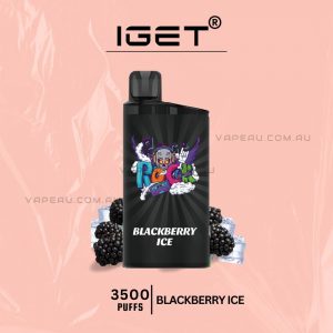 IGET Bar 3500 Puffs Blueberry Ice