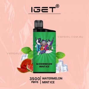 IGET Bar 3500 Puffs Watermelon Mint Ice