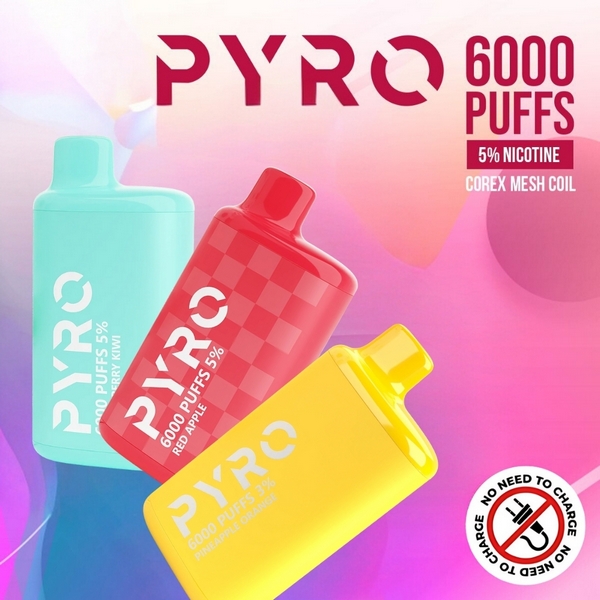 PYRO Vape 6000