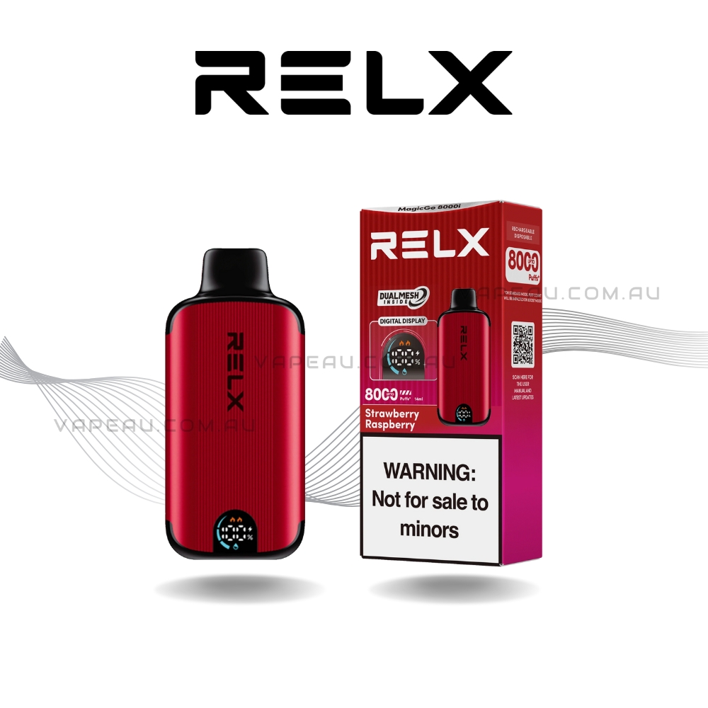 RELX MagicGo 8000i Strawberry Raspberry