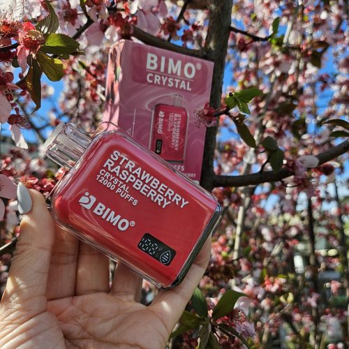 BIMO Crystal 12000 Puffs Strawberry Raspberry photo review