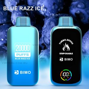 BIMO Turbo 20000 Puffs Bluerazz Ice