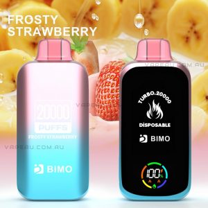 BIMO Turbo 20000 Puffs Frosty Strawberry