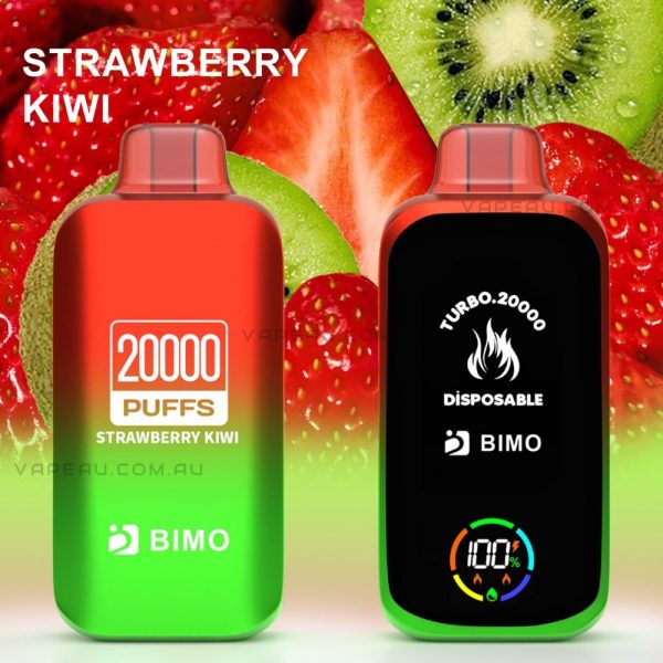 BIMO Turbo 20000 Puffs Strawberry Kiwi