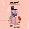 IGET Bar 3500 Puffs Strawberry Watermelon Hard Candy