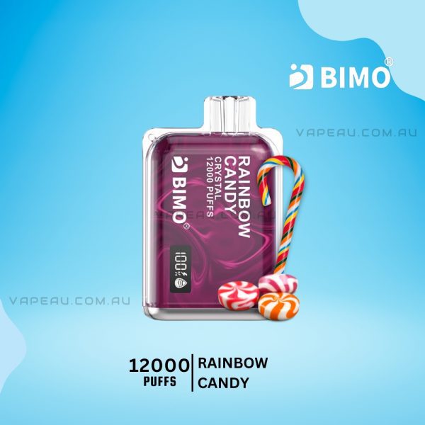 BIMO Crystal 12000 Puffs Rainbow Candy