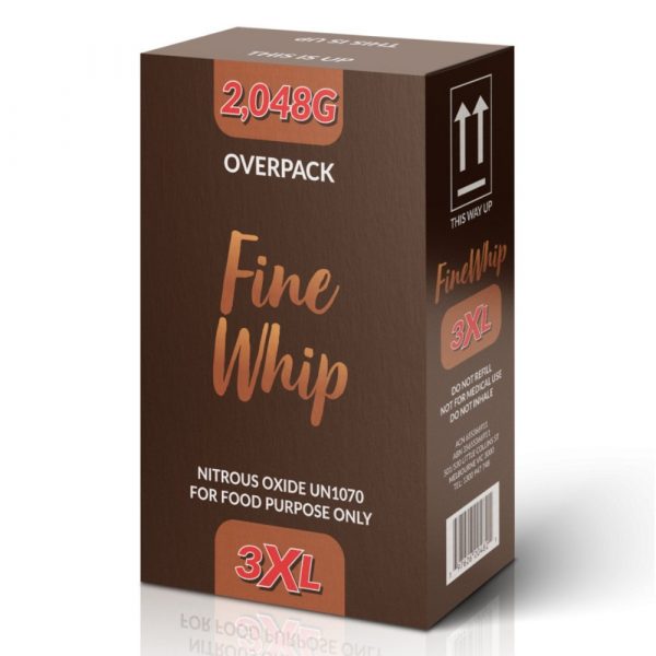 FineWhip 3XL 2048g Cream Chargers 3.3L Nang Tanks carton