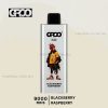 GROO Slim 9000 Puffs Blackberry Raspberry