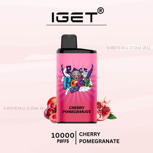 IGET Bar Pro 10000 Puffs Cherry Pomegranate