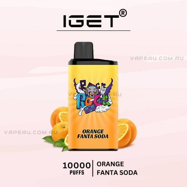 IGET Bar Pro 10000 Puffs Orange Fanta Soda