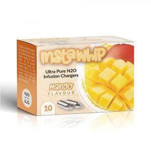 InstaWhip Mango Ultra Pure N2O Infusion Chargers 10 Pcs